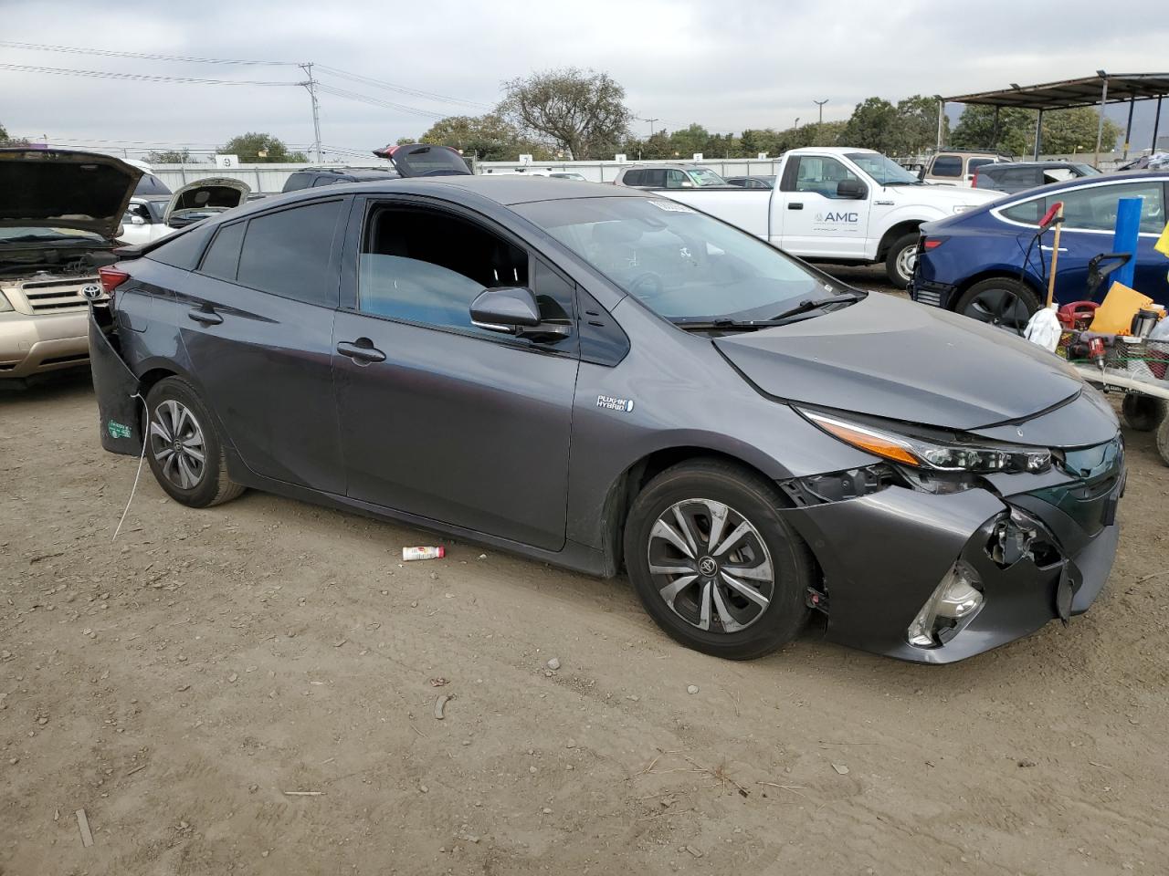 2017 Toyota Prius VIN JTDKARFP9H3000734 Copart auction photo, all over damage thumbnail 4