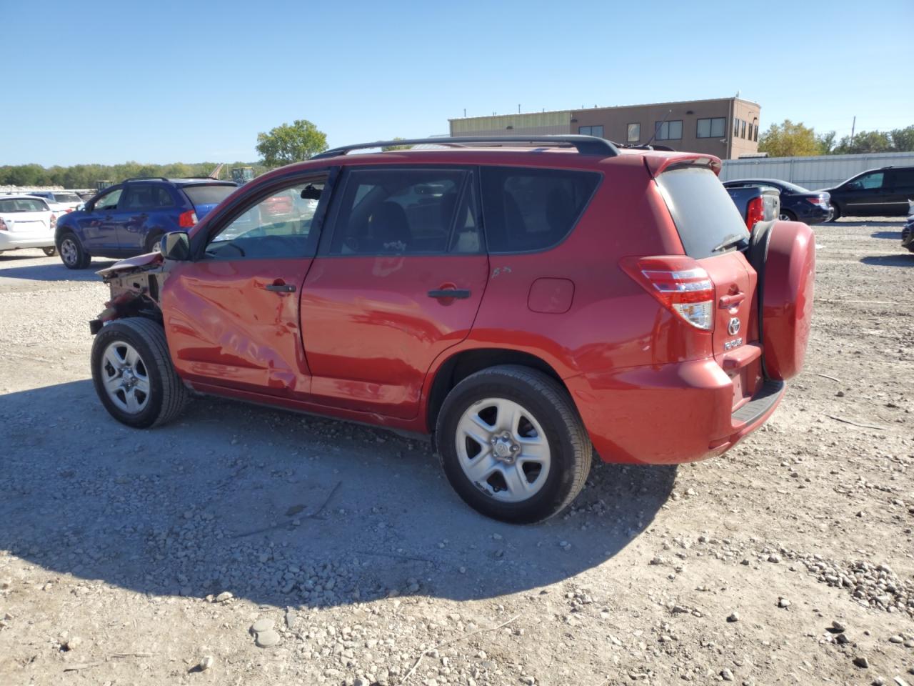 2012 Toyota RAV 4 VIN 2T3ZF4DV3CW148050 Copart auction photo, front end / side damage thumbnail 2