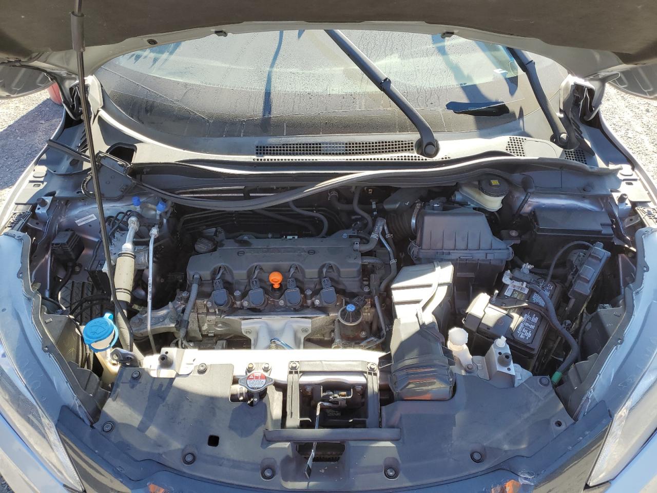 2018 Honda HR-V VIN 3CZRU6H55JG705544 Copart auction photo, front end / undercarriage damage thumbnail 12