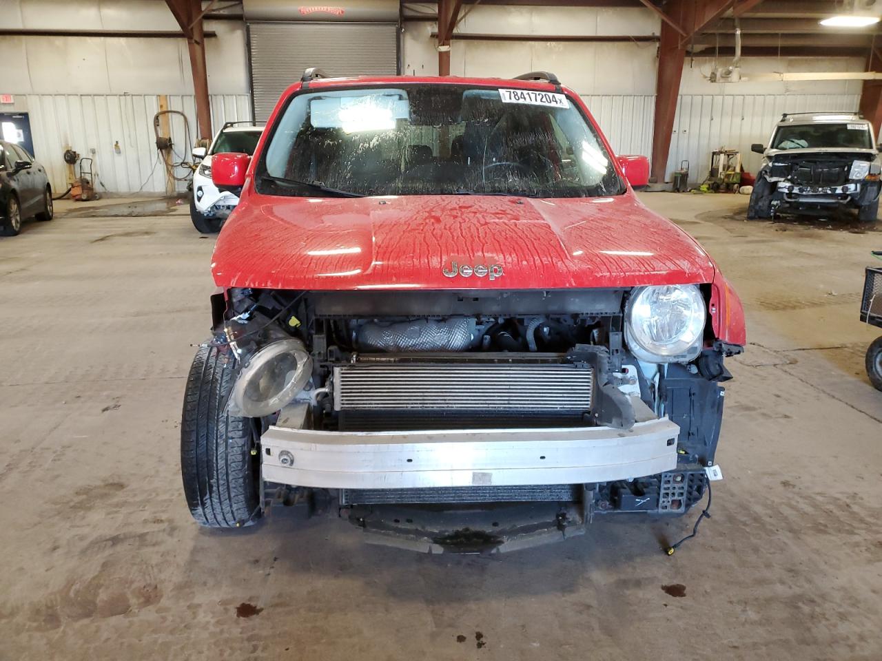 2015 Jeep Renegade VIN ZACCJBBT3FPC41003 Copart auction photo, front end / side damage thumbnail 5