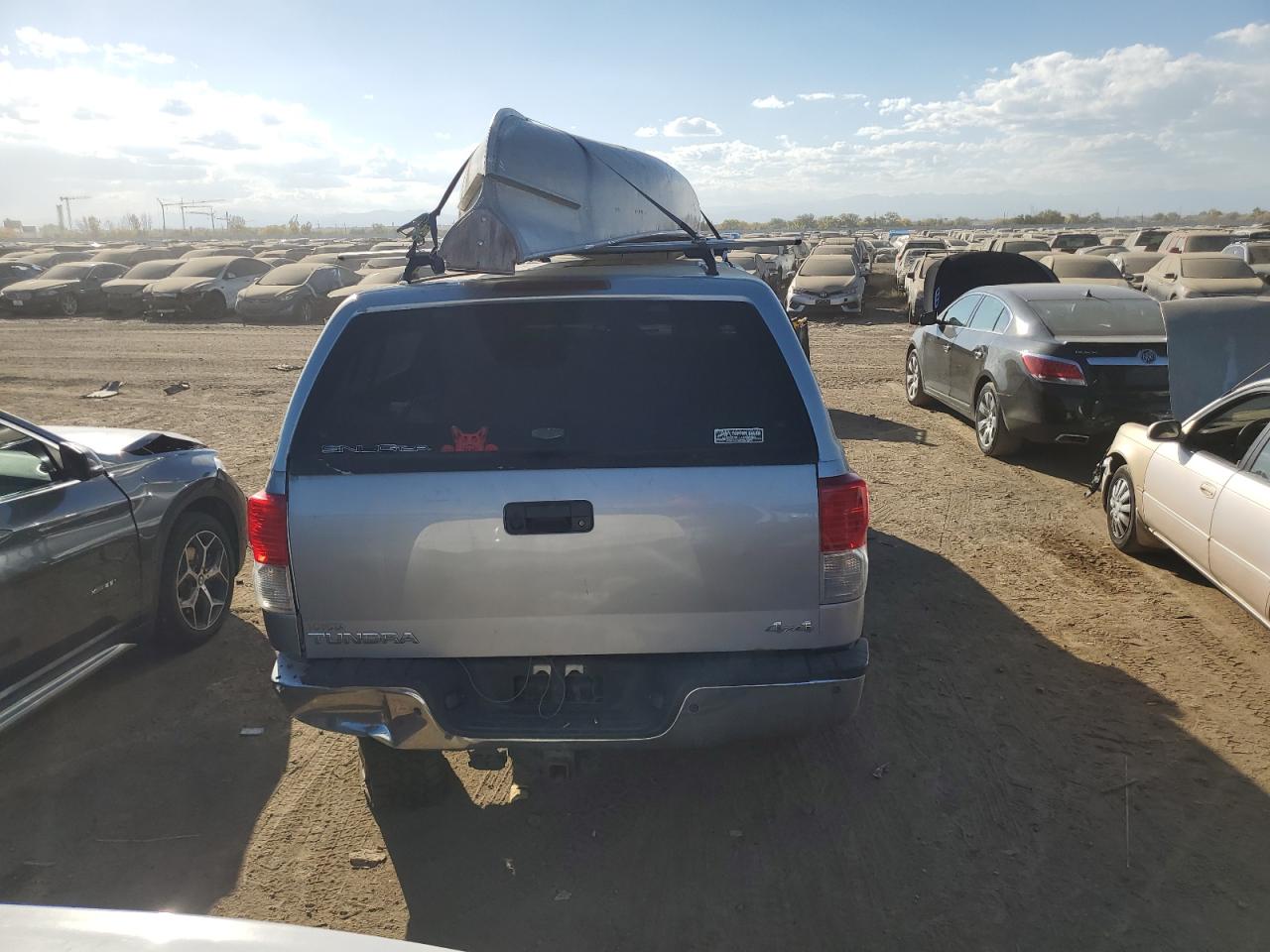 2012 Toyota Tundra VIN 5TFHY5F12CX258749 Copart auction photo, front end / side damage thumbnail 6