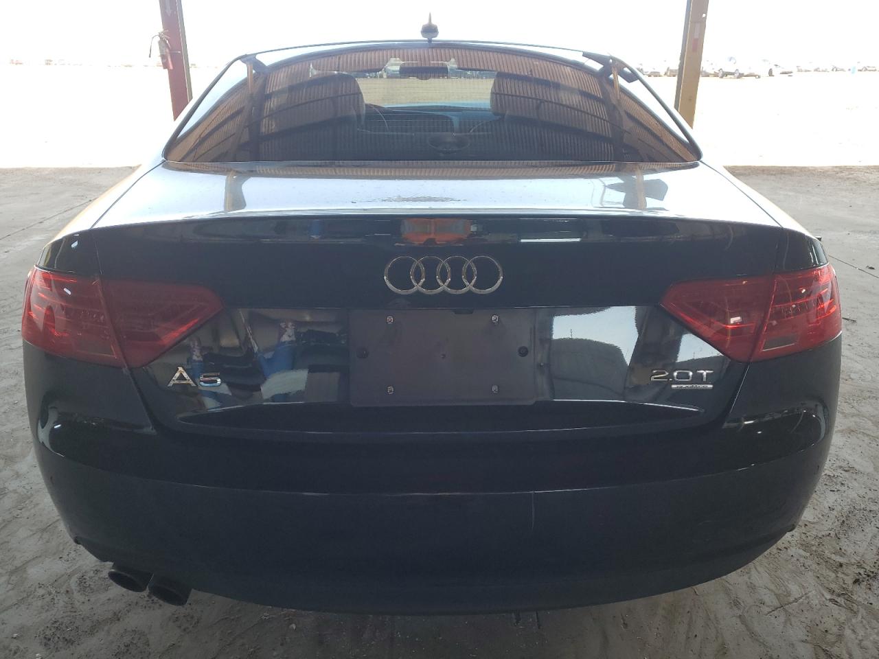 2014 Audi A5 VIN WAULFAFR9EA008538 Copart auction photo, front end / minor dent/scratches damage thumbnail 6