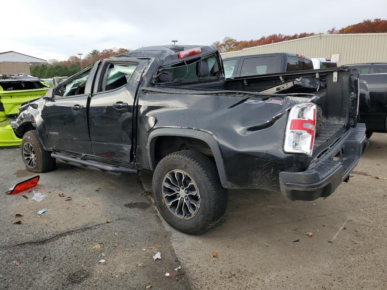 2017 Chevrolet Colorado VIN 1GCGTEEN2H1261403 Copart auction photo, rollover / all over damage thumbnail 2