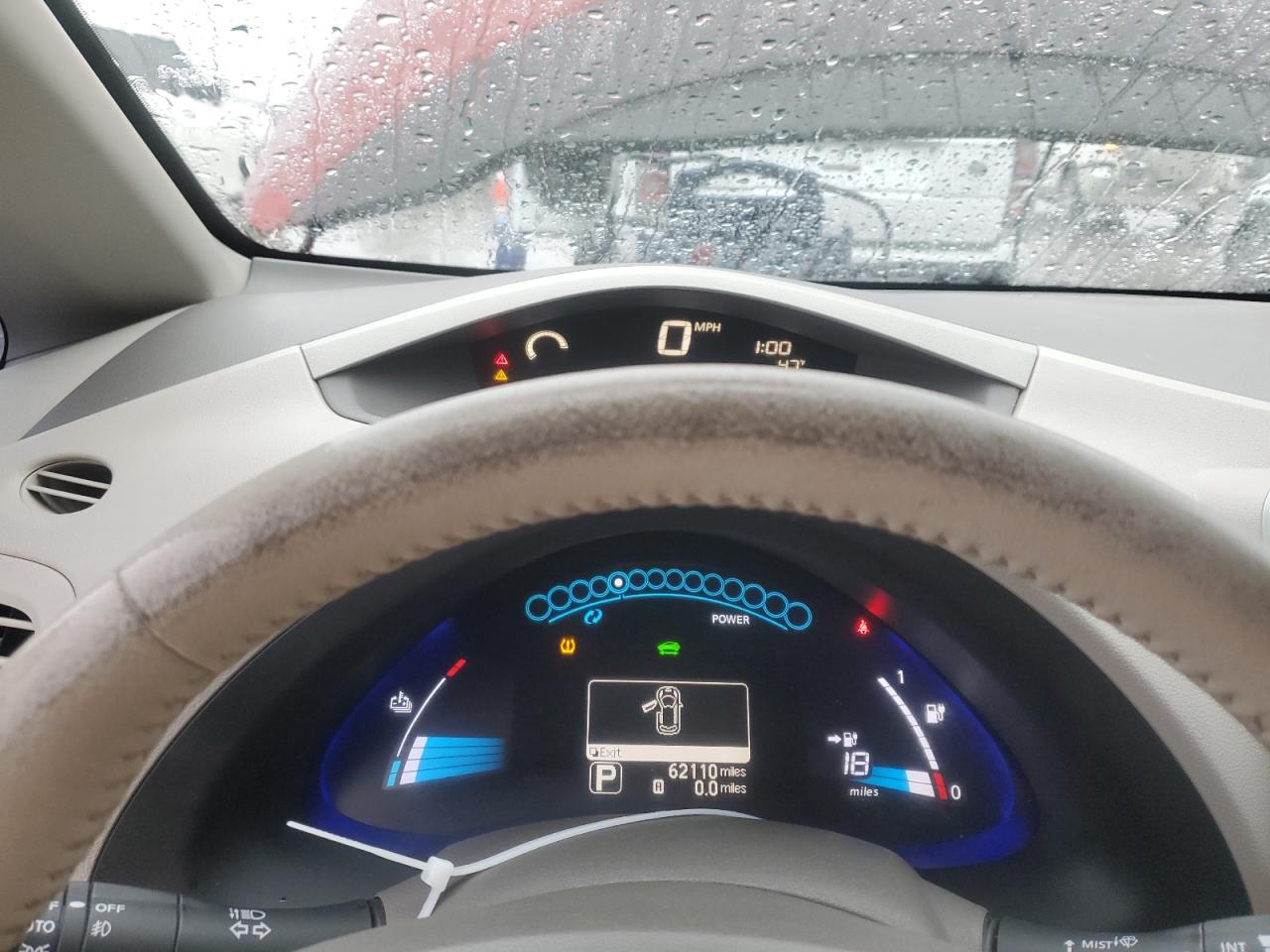 2012 Nissan Leaf VIN JN1AZ0CP4CT019594 Copart auction photo, side damage thumbnail 9