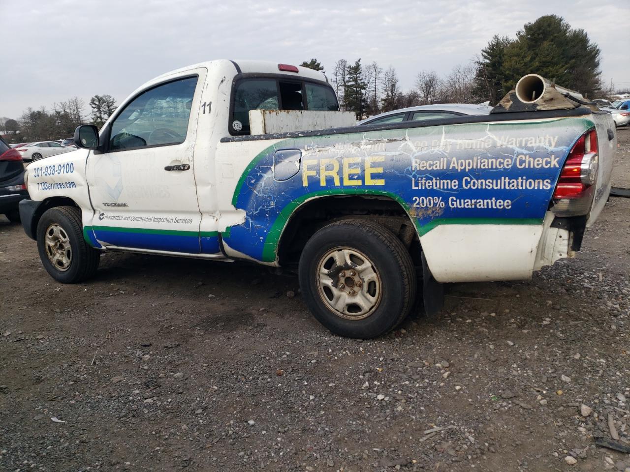 2009 Toyota Tacoma VIN 5TENX22N09Z631950 Copart auction photo, all over / minor dent/scratches damage thumbnail 2