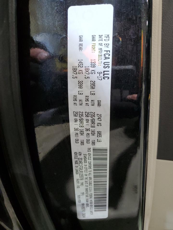 2018 Chrysler Pacifica VIN 2C4RC1FG0JR125578 Copart auction photo, front end / mechanical damage thumbnail 13