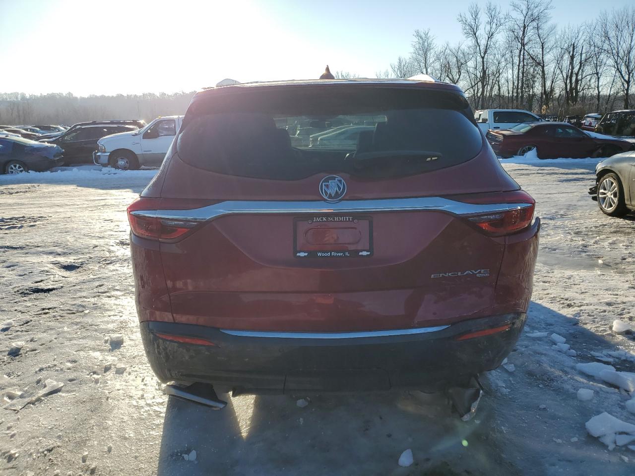 2019 Buick Enclave VIN 5GAEVAKW6KJ285526 Copart auction photo, rear end / minor dent/scratches damage thumbnail 6
