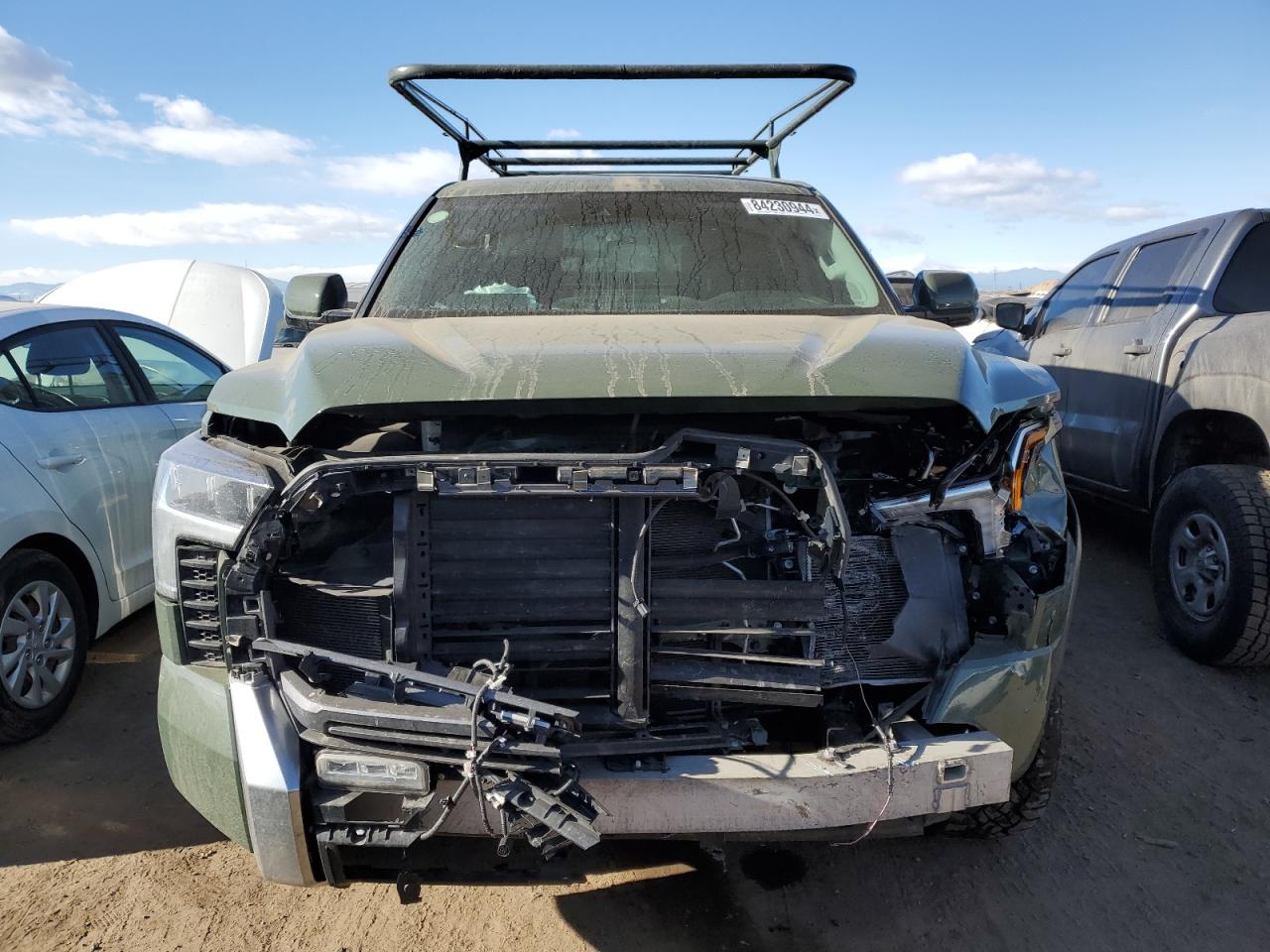 2023 Toyota Tundra VIN 5TFJA5DB1PX075320 Copart auction photo, front end damage thumbnail 5
