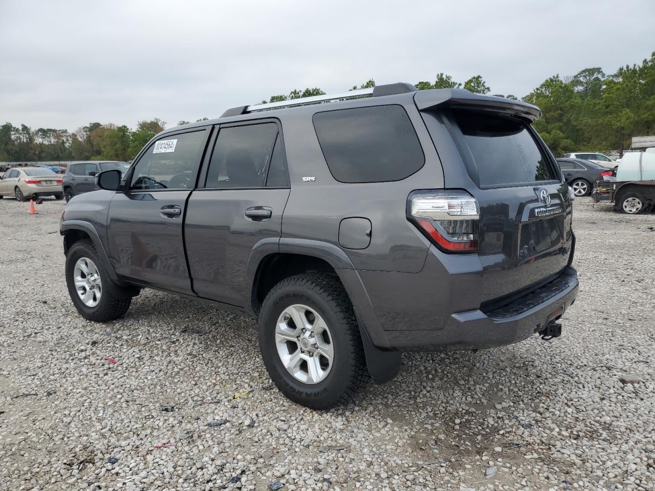 2019 Toyota 4Runner VIN JTEZU5JR1K5194660 Copart auction photo, side / front end damage thumbnail 2