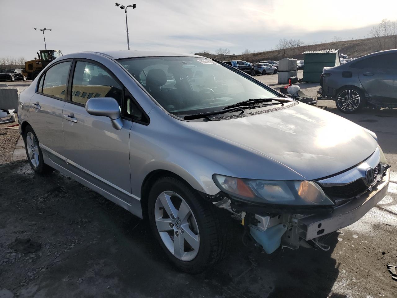 2010 Honda Civic VIN 2HGFA1F60AH313122 Copart auction photo, front end / rear end damage thumbnail 4