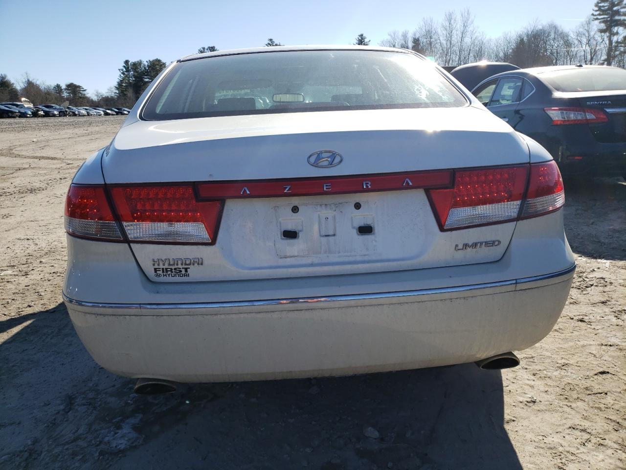 2006 Hyundai Azera VIN KMHFC46F66A090760 Copart auction photo, side damage thumbnail 6
