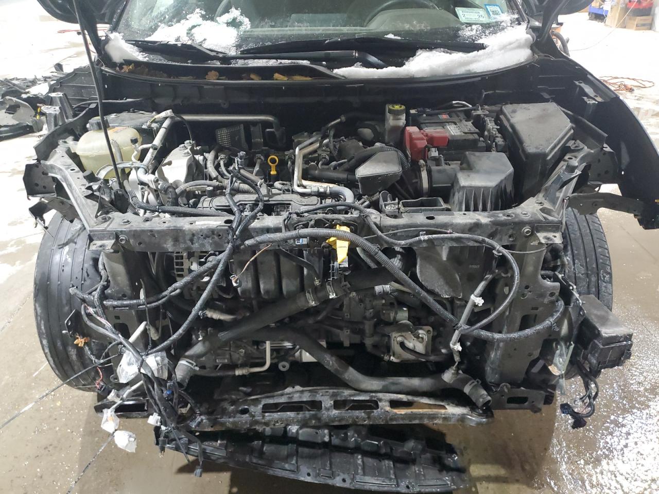 2021 Nissan Rogue VIN 5N1AT3BB6MC834320 Copart auction photo, all over damage thumbnail 12