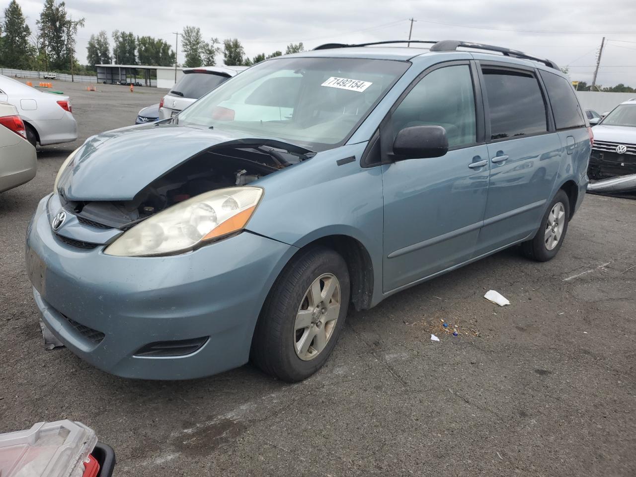 2009 Toyota Sienna VIN 5TDZK23C39S238549
