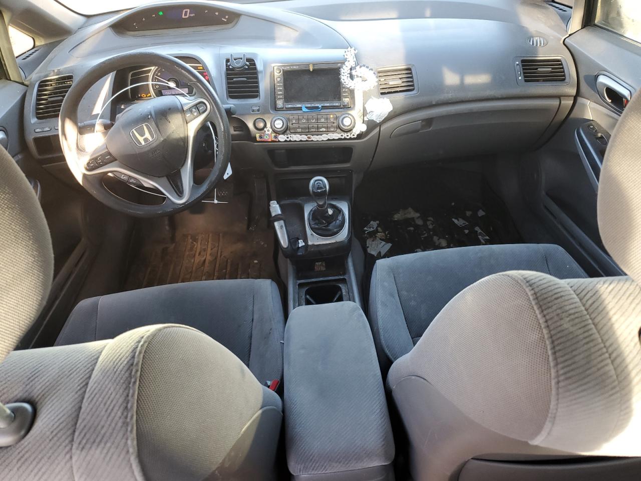2009 Honda Civic VIN 2HGFA15859H503058 Copart auction photo, front end / rear end damage thumbnail 8