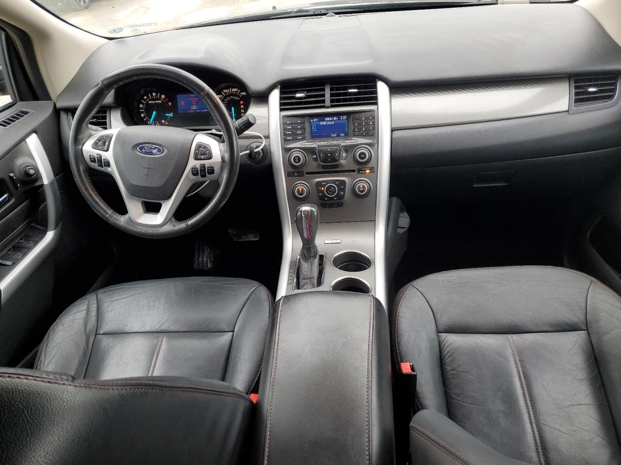 2013 Ford Edge VIN 2FMDK3JC5DBC11703 Copart auction photo, side / front end damage thumbnail 8