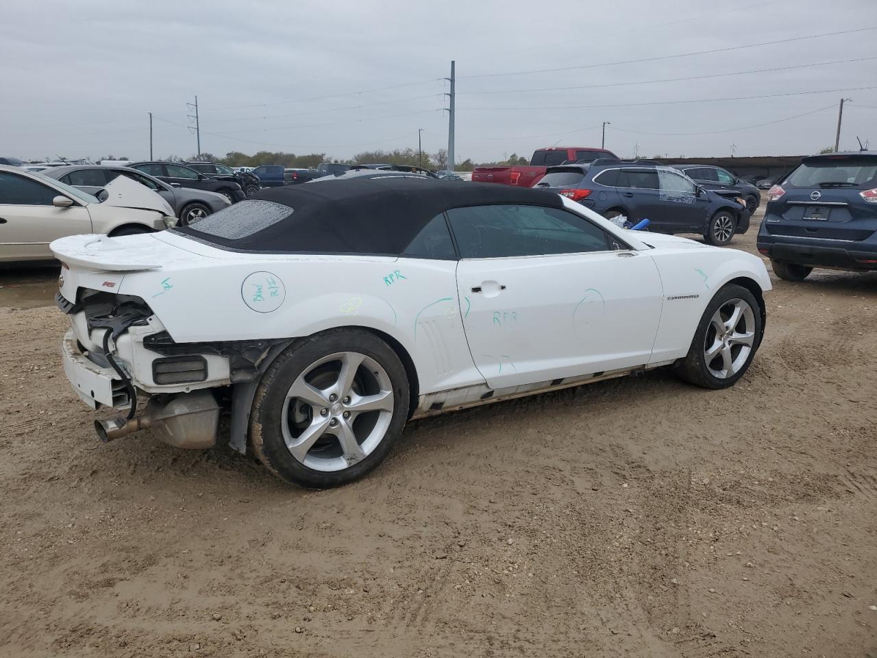 2015 Chevrolet Camaro VIN 2G1FD3D38F9286434 Copart auction photo, all over damage thumbnail 3