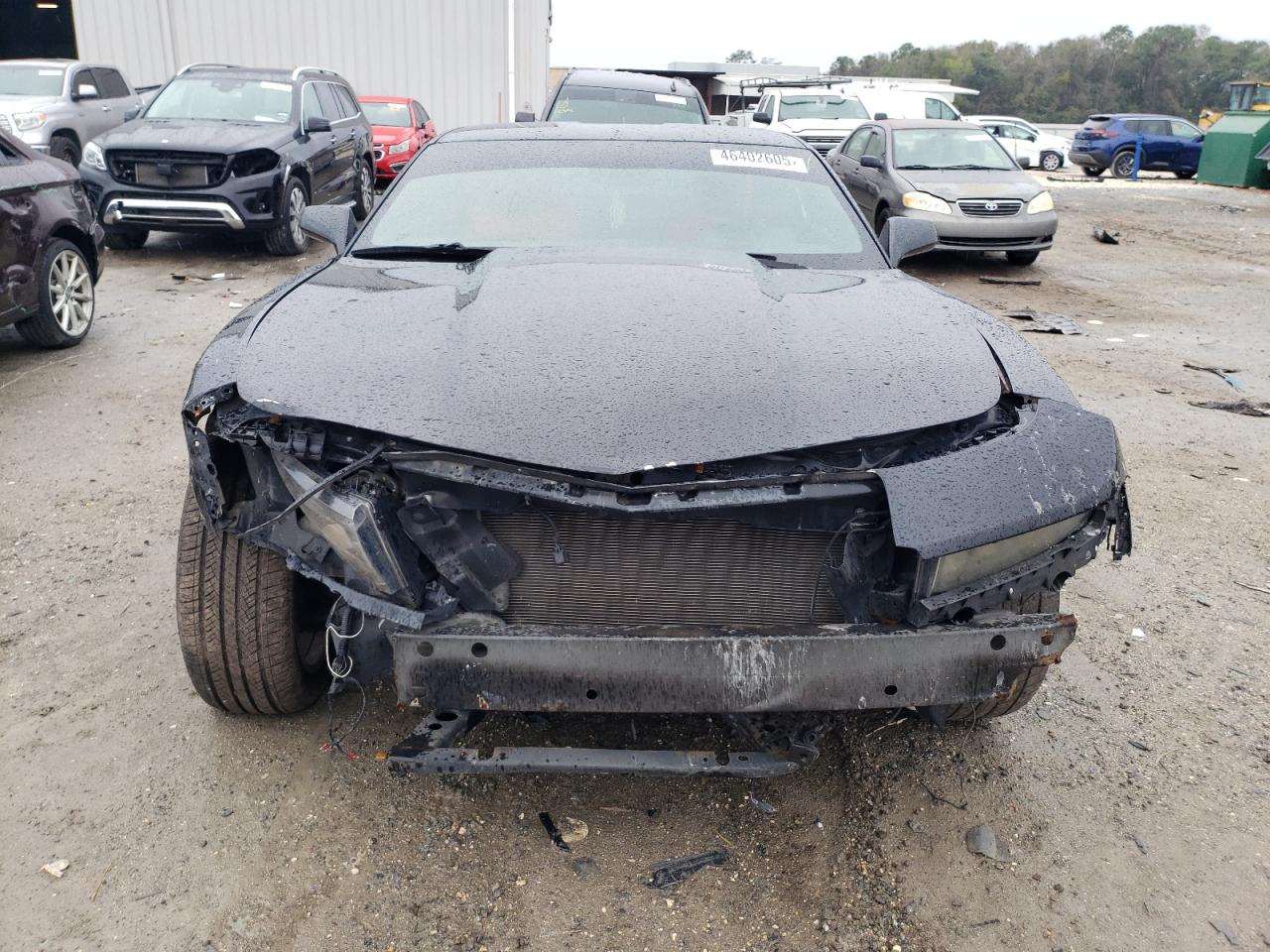 2014 Chevrolet Camaro VIN 2G1FF1E31E9322203 Copart auction photo, front end / side damage thumbnail 5