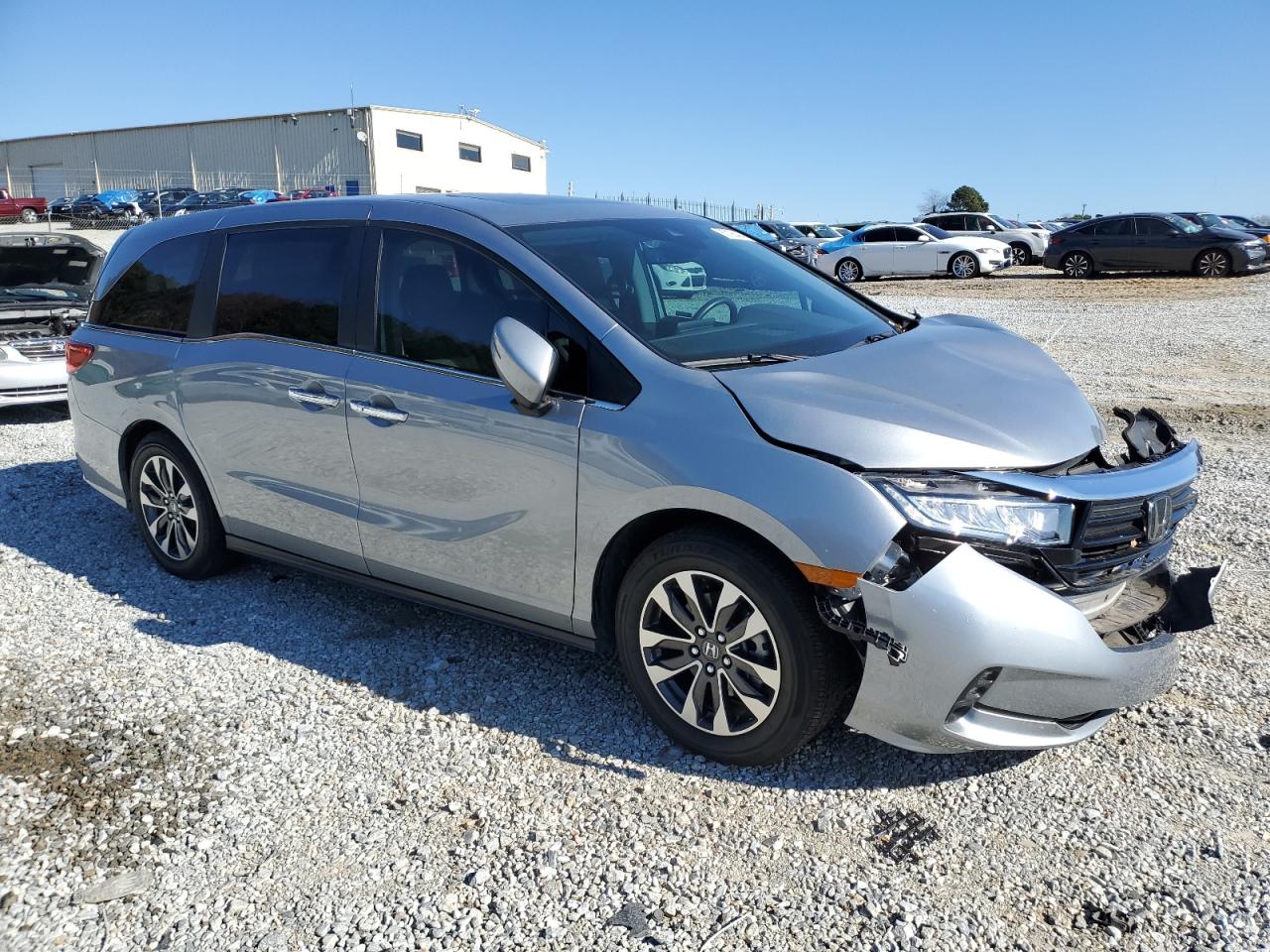 2024 Honda Odyssey VIN 5FNRL6H66RB012775 Copart auction photo, front end damage thumbnail 4