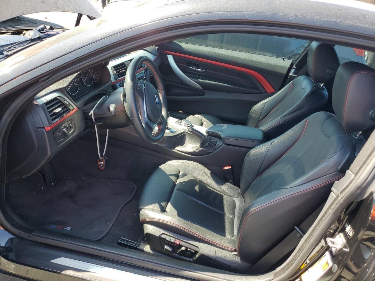 2014 BMW 4er VIN WBA3N7C58EF719061 Copart auction photo, side damage thumbnail 7