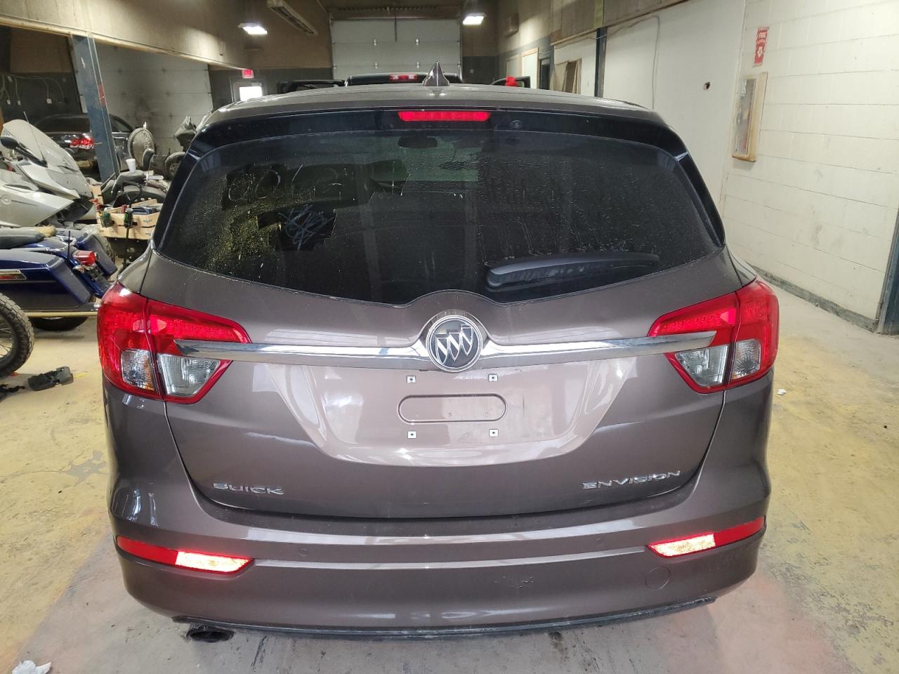 2018 Buick Envision VIN LRBFXBSA1JD006244 Copart auction photo, front end / mechanical damage thumbnail 6