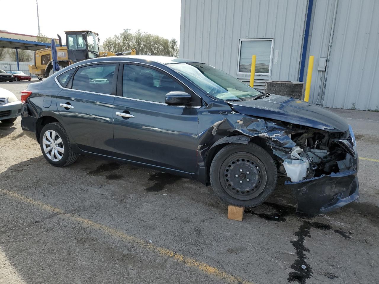 2016 Nissan Sentra VIN 3N1AB7AP9GL652389 Copart auction photo, front end / rear end damage thumbnail 4