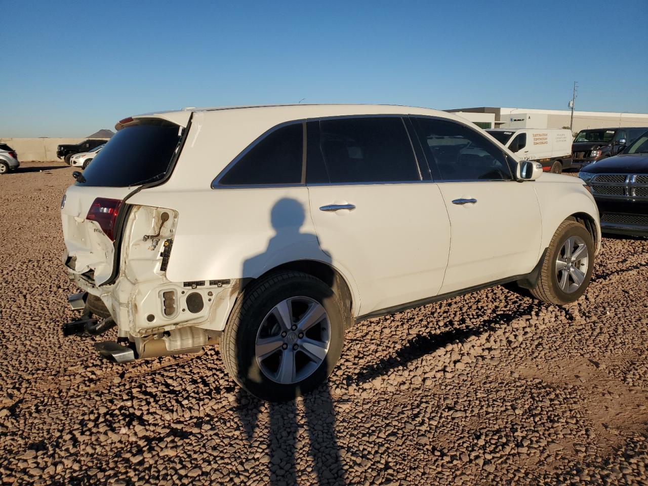 2012 Acura MDX VIN 2HNYD2H45CH511059 Copart auction photo, rear end damage thumbnail 3