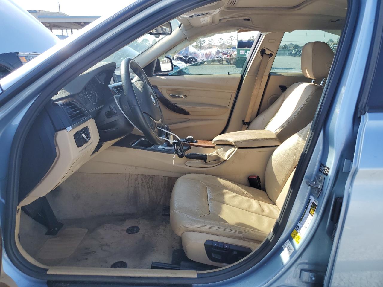 2014 BMW 3er VIN WBA3A5C58EF604797 Copart auction photo, side / rear end damage thumbnail 7