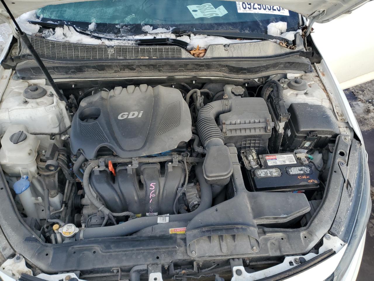 2015 KIA Optima VIN 5XXGN4A76FG513313 Copart auction photo, mechanical damage thumbnail 11