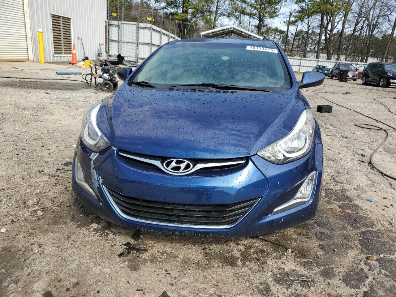 2016 Hyundai Elantra VIN 5NPDH4AE7GH702342 Copart auction photo, rear end damage thumbnail 5