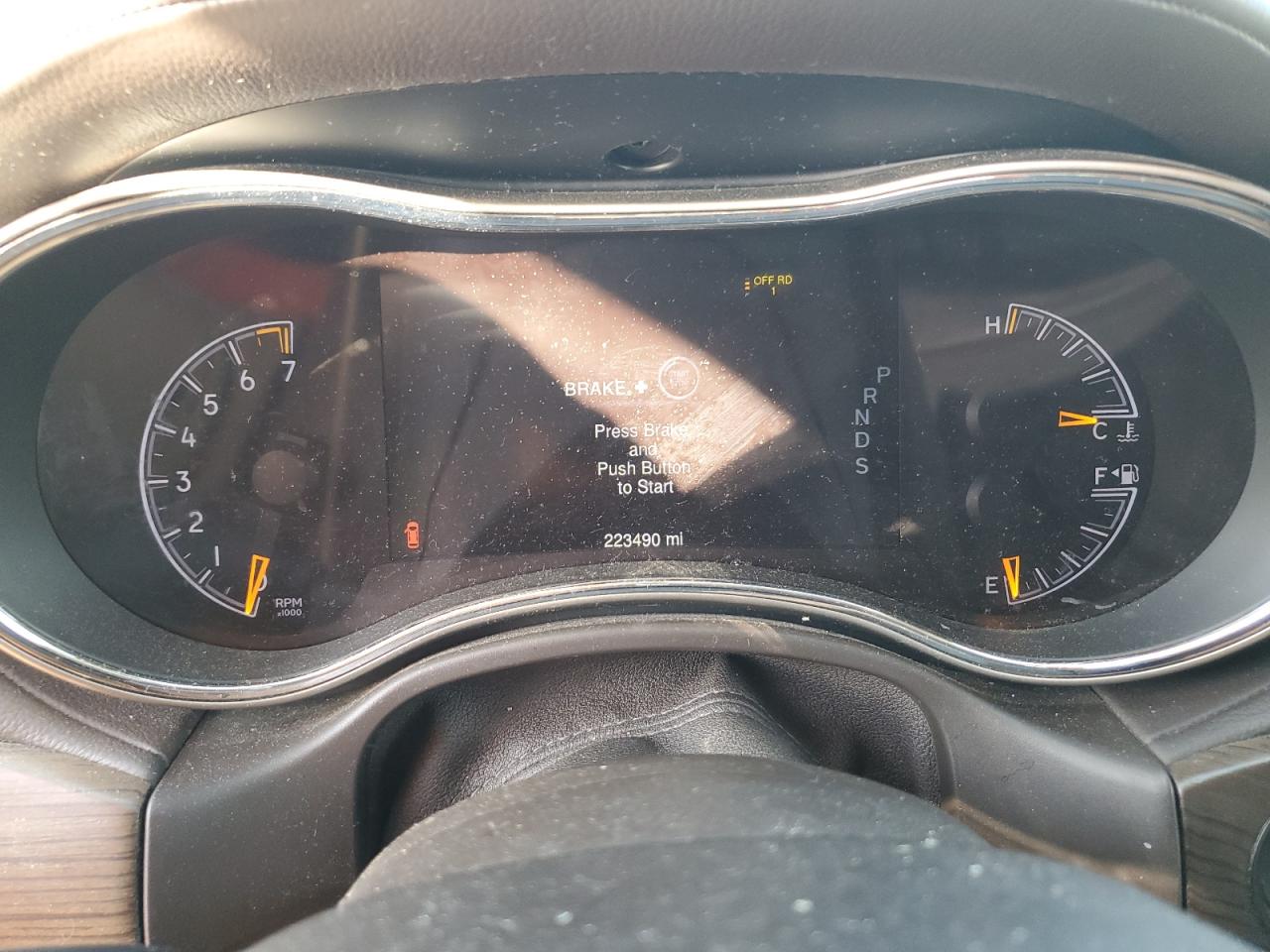 2014 Jeep Grand Cherokee VIN 1C4RJFCG4EC226399 Copart auction photo, front end / side damage thumbnail 9