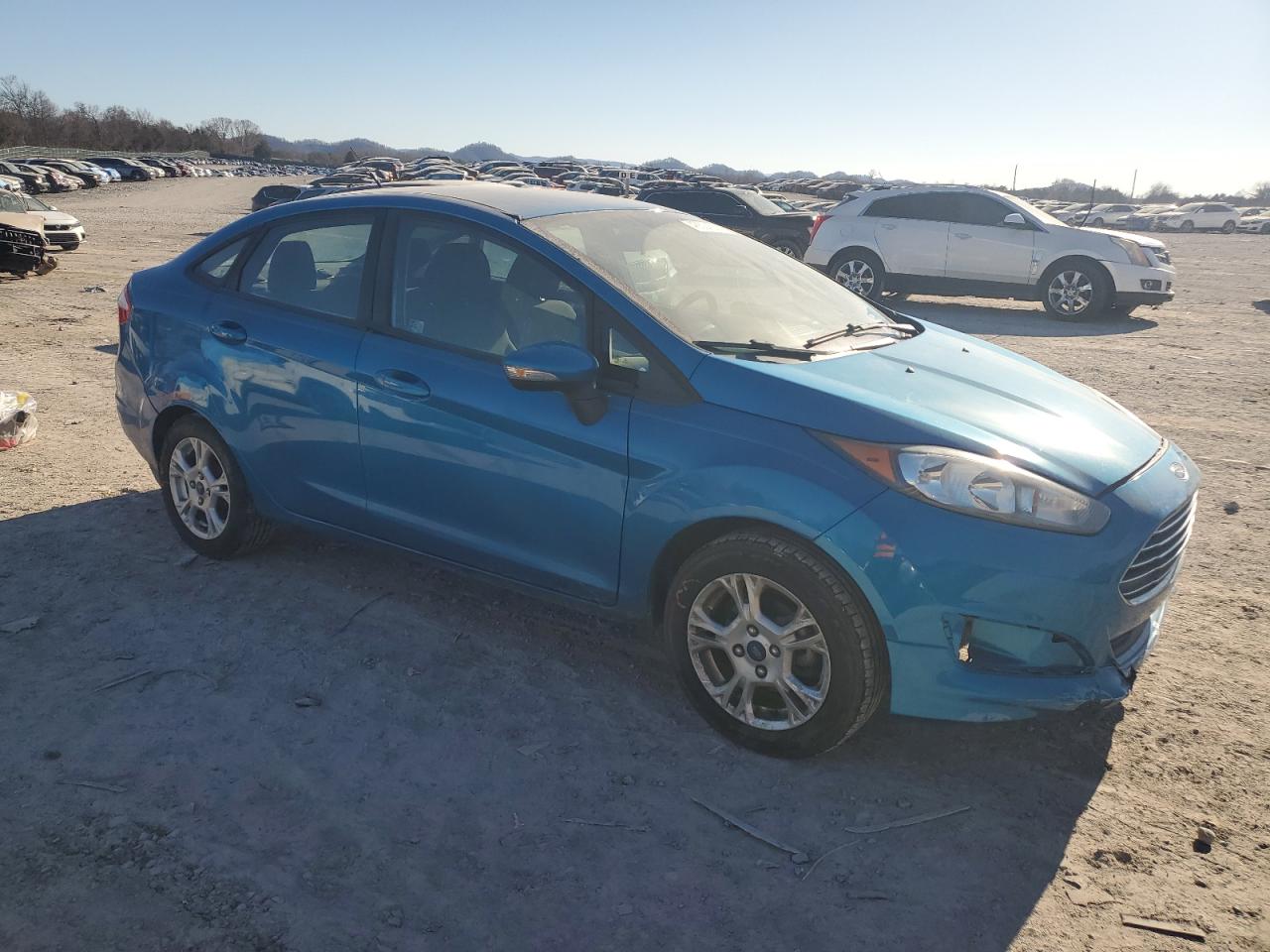 2014 Ford Fiesta VIN 3FADP4BJ7EM226248 Copart auction photo, front end / minor dent/scratches damage thumbnail 4