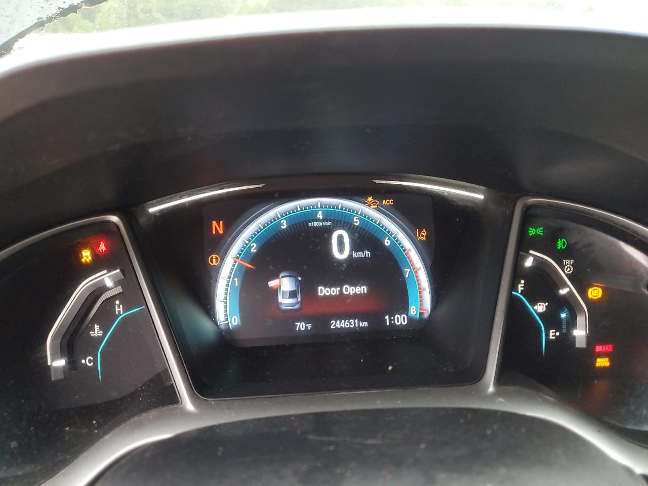 2016 Honda Civic VIN 19XFC1F95GE041545 Copart auction photo, rear end / front end damage thumbnail 9