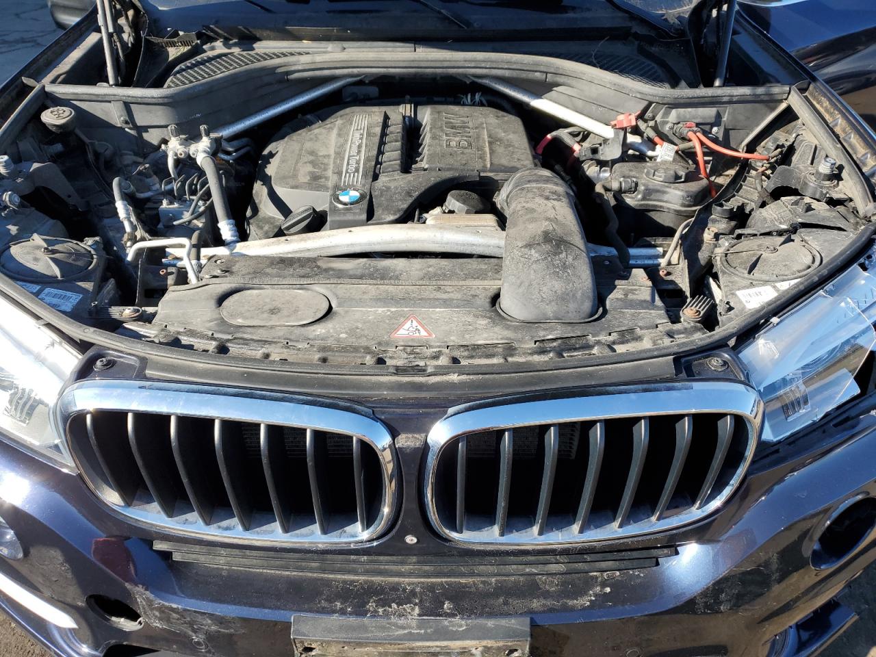 2014 BMW X5 VIN 5UXKR0C55E0H21462 Copart auction photo, front end damage thumbnail 11