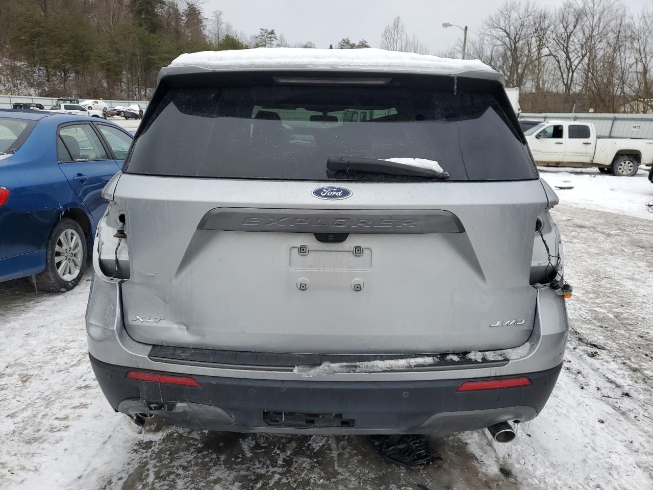 2023 Ford Explorer VIN 1FMSK8DHXPGA09707 Copart auction photo, rear end damage thumbnail 6