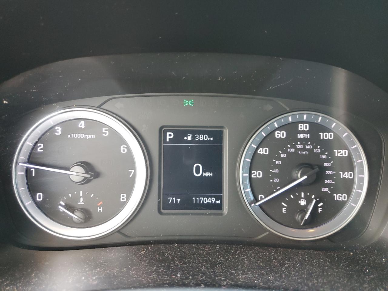 2019 Hyundai Sonata VIN 5NPE24AF5KH747013 Copart auction photo, rear end / minor dent/scratches damage thumbnail 9