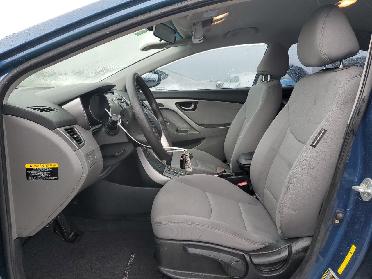 2013 Hyundai Elantra VIN KMHDH4AE6DU950546 Copart auction photo, rear end / minor dent/scratches damage thumbnail 7