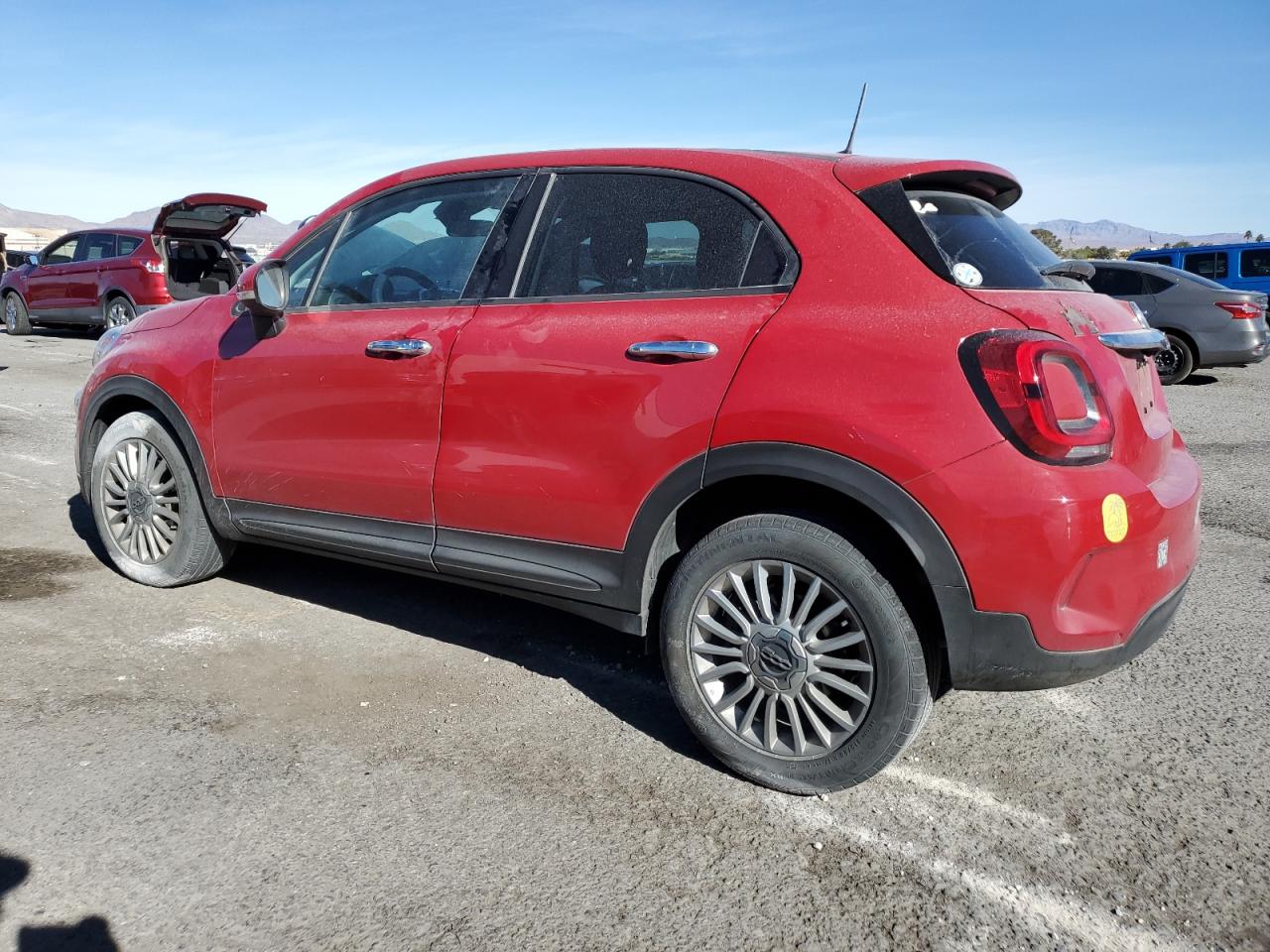 2021 Fiat 500 VIN ZFBNF3A11MP923696 Copart auction photo, front end damage thumbnail 2