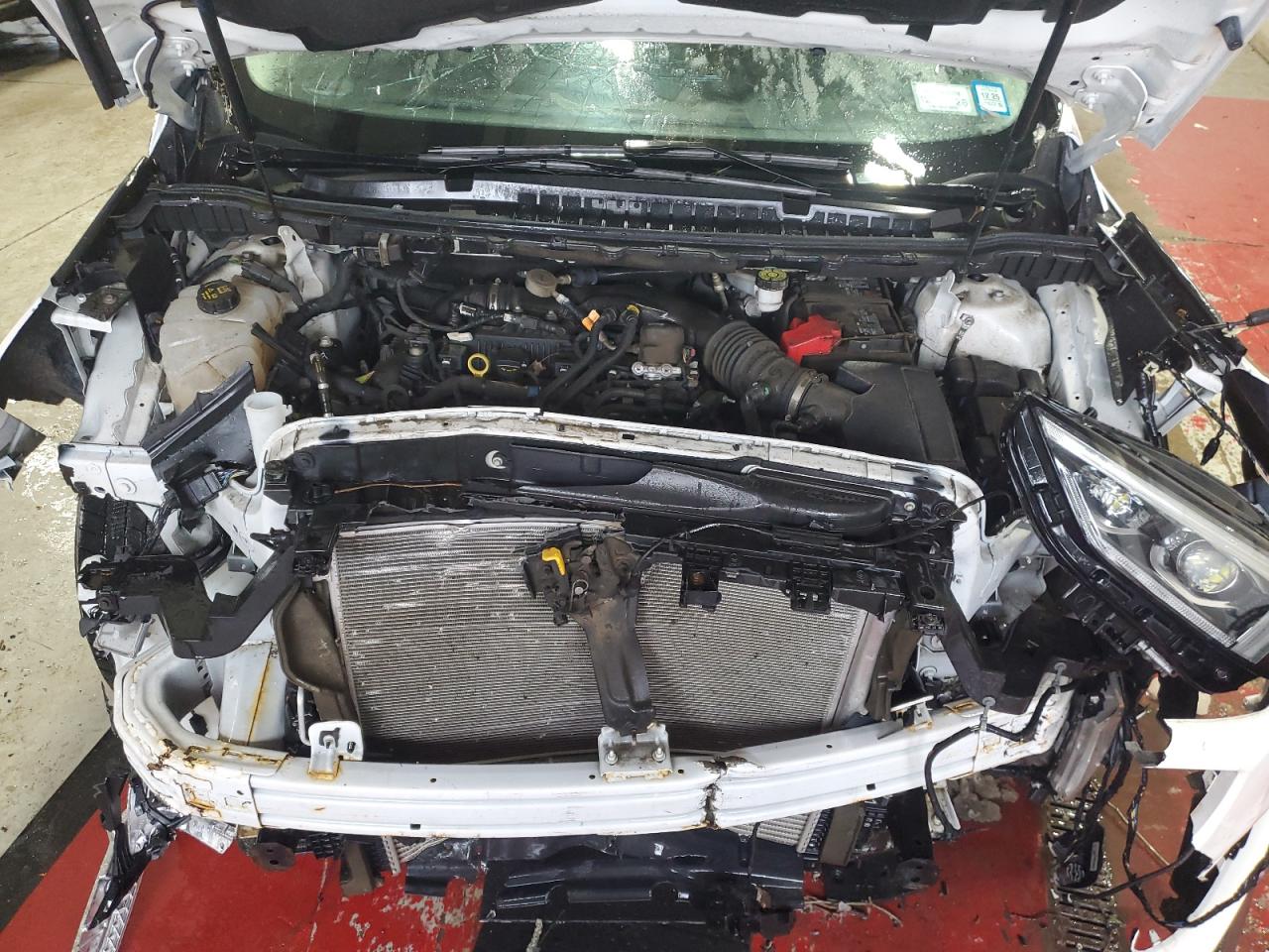 2019 Ford Edge VIN 2FMPK4K99KBB27046 Copart auction photo, front end / side damage thumbnail 12