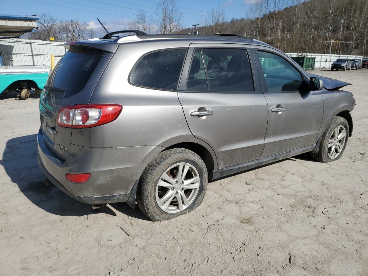 2011 Hyundai Santa Fe VIN 5XYZKDAG8BG024788 Copart auction photo, front end damage thumbnail 3