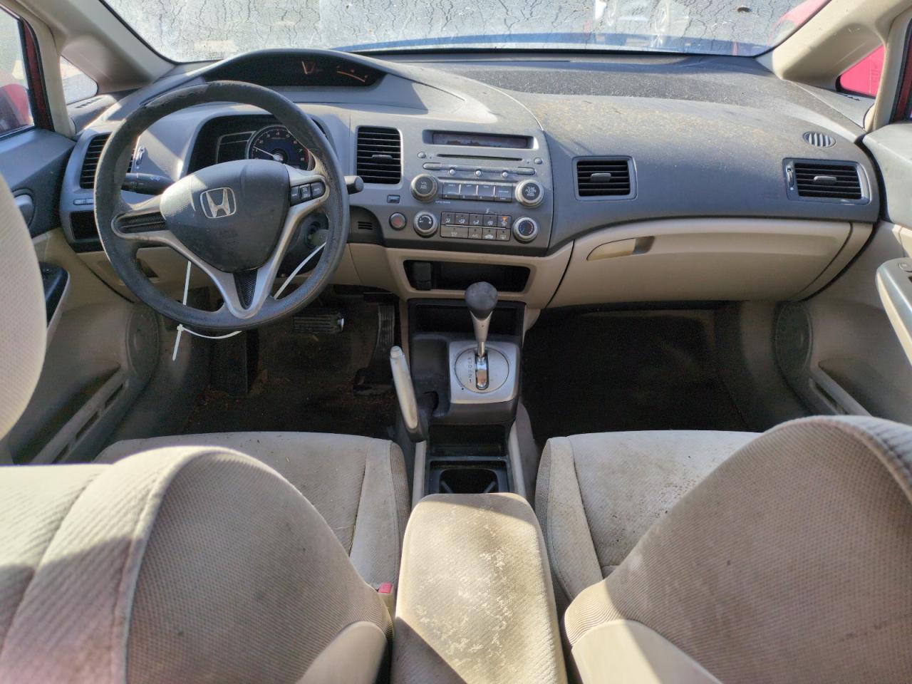 2010 Honda Civic VIN 2HGFA1F55AH560692 Copart auction photo, water/flood damage thumbnail 8
