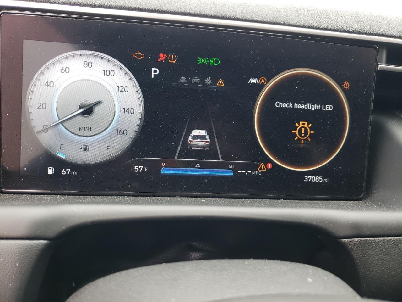 2022 Hyundai Tucson VIN 5NMJF3AE4NH091067 Copart auction photo, all over damage thumbnail 9