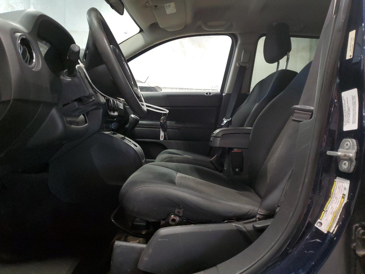 2014 Jeep Compass VIN 1C4NJCBA1ED719039 Copart auction photo, all over damage thumbnail 7