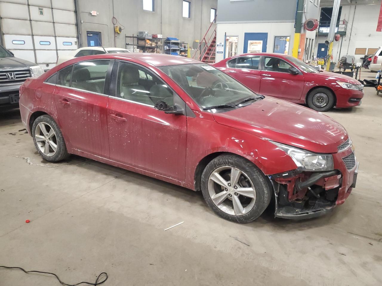 2013 Chevrolet Cruze VIN 1G1PE5SB3D7194864 Copart auction photo, front end damage thumbnail 4