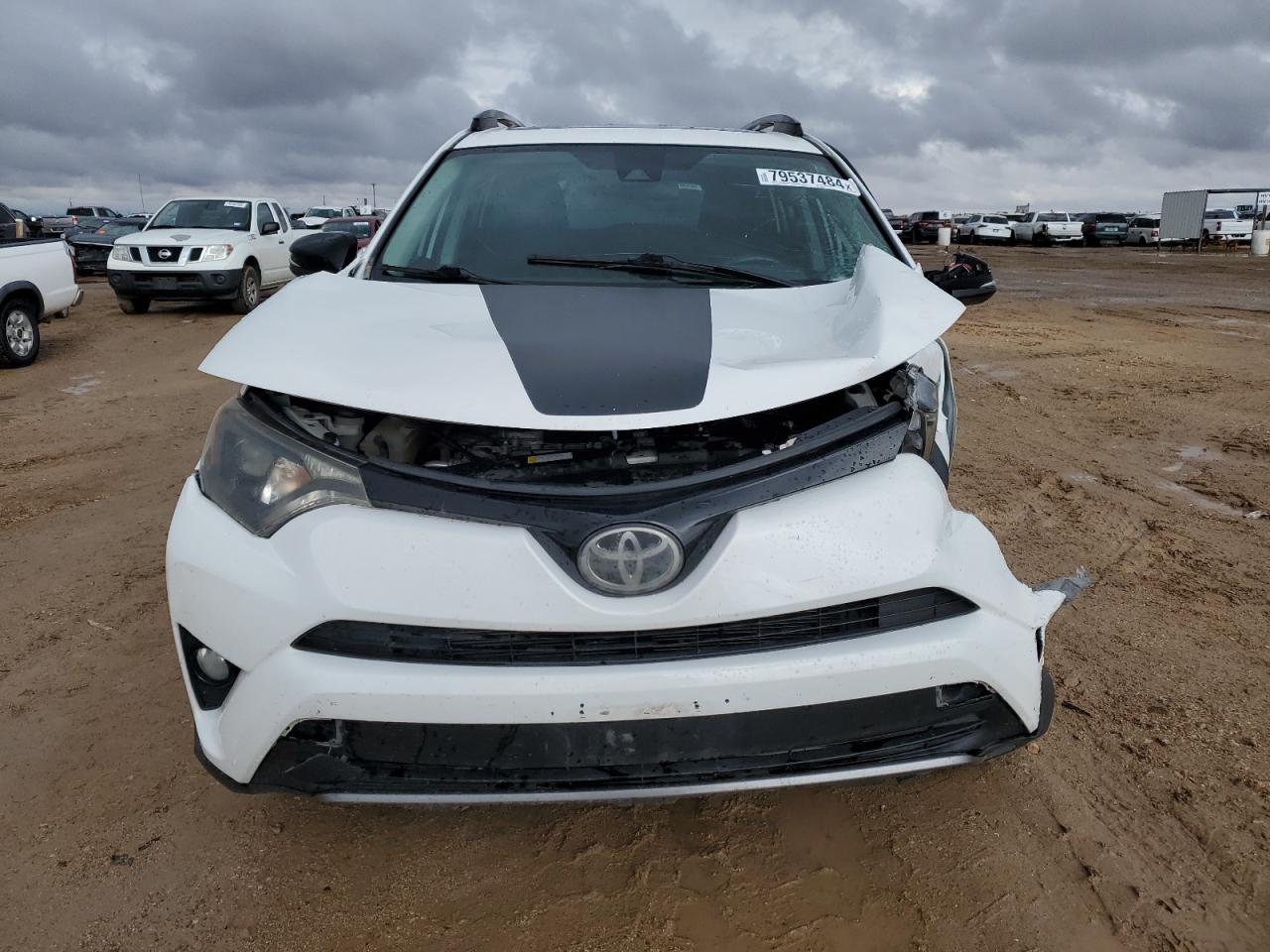 2018 Toyota RAV 4 VIN 2T3RFREV6JW743743 Copart auction photo, front end / rear end damage thumbnail 5