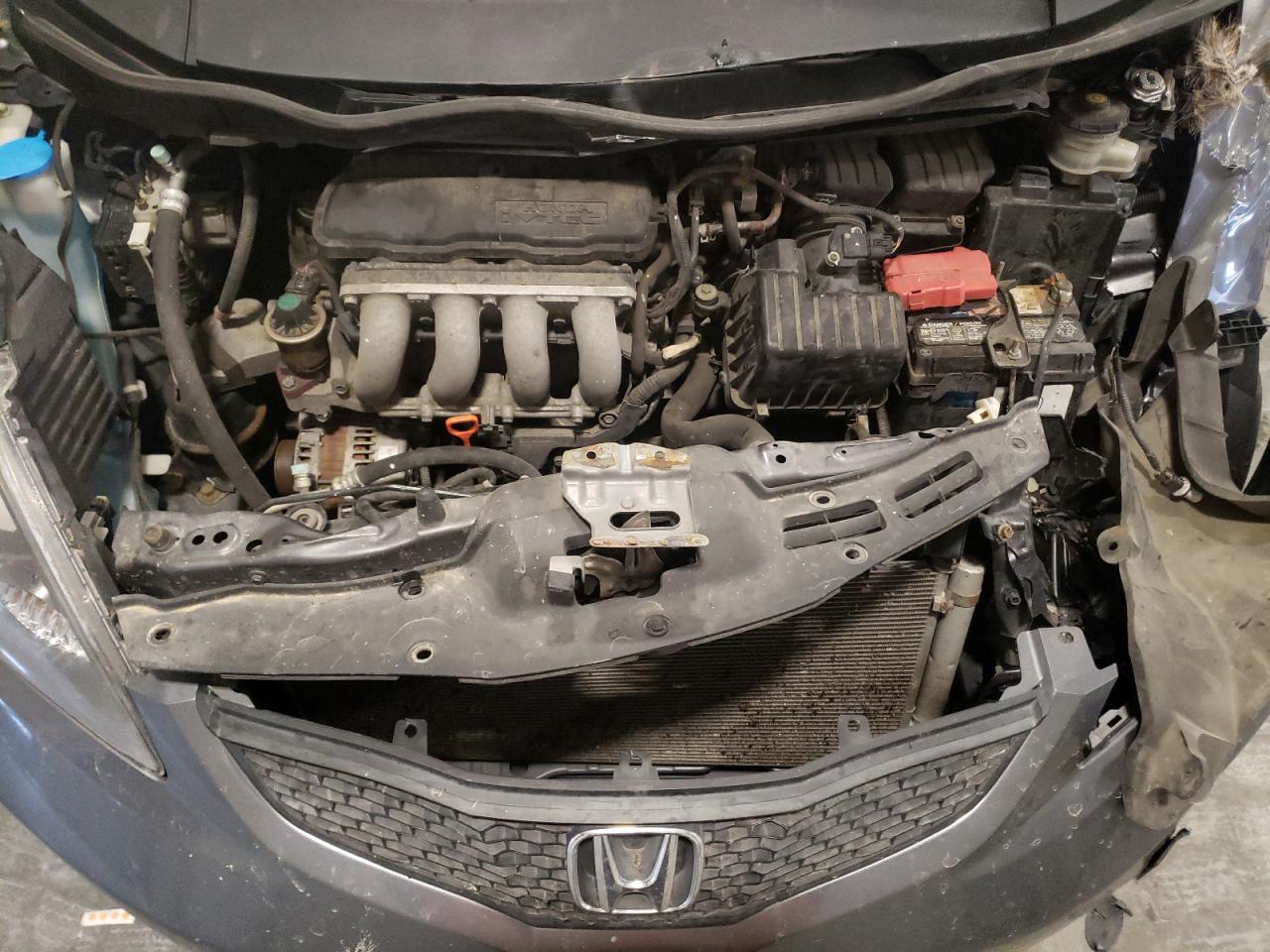 2012 Honda Fit VIN JHMGE8G30CC030342 Copart auction photo, front end / side damage thumbnail 11