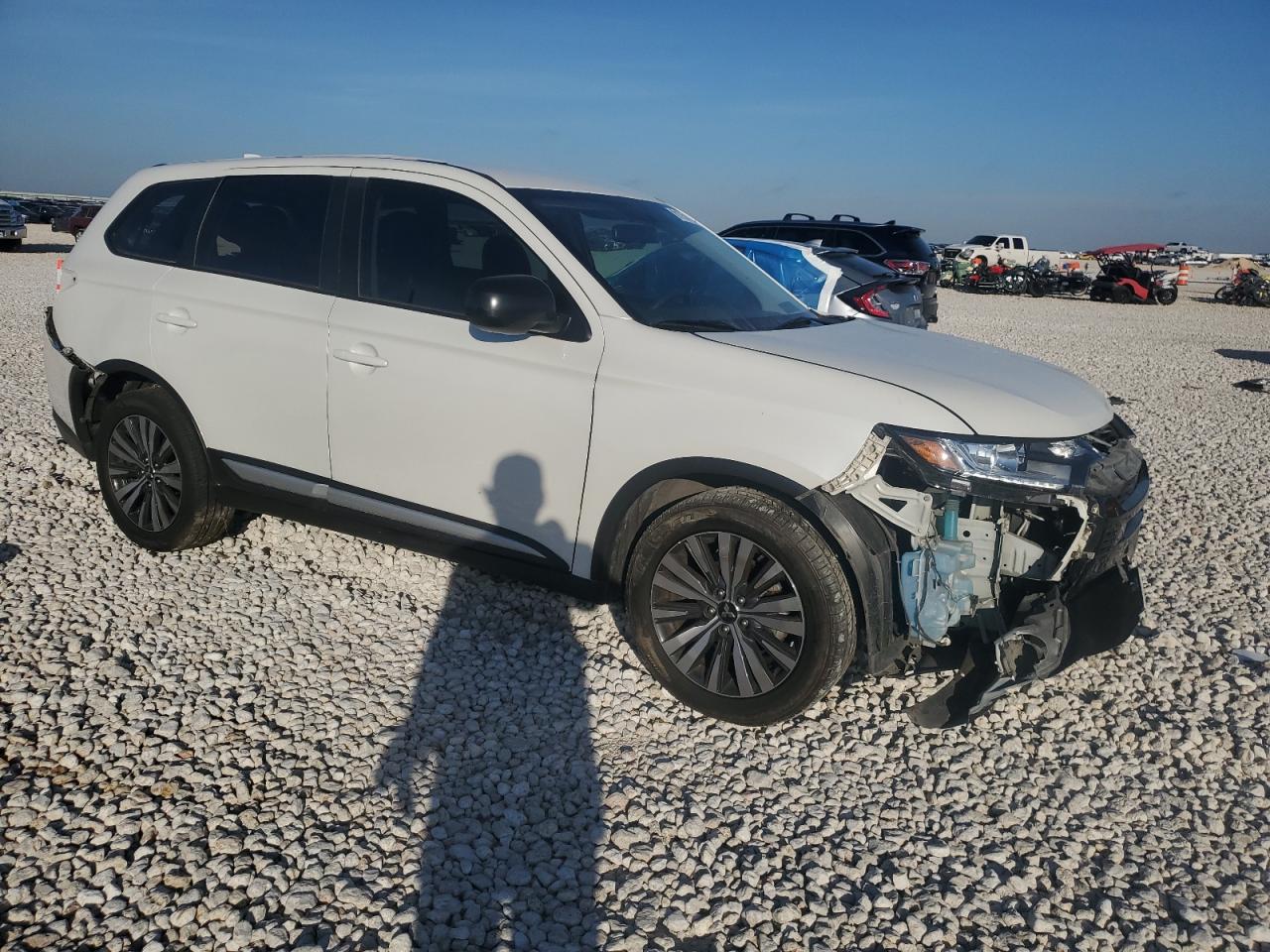2020 Mitsubishi Outlander VIN JA4AD2A36LZ019420 Copart auction photo, rear end damage thumbnail 4