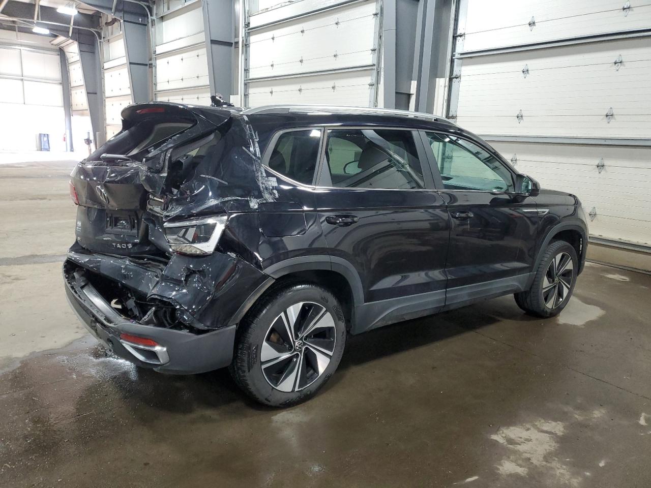 2024 Volkswagen Taos VIN 3VVVX7B23RM075425 Copart auction photo, rear end damage thumbnail 3