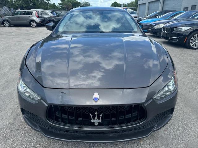 2017 Maserati Ghibli VIN ZAM57RSA2H1221533 Copart auction photo, front end damage thumbnail 5