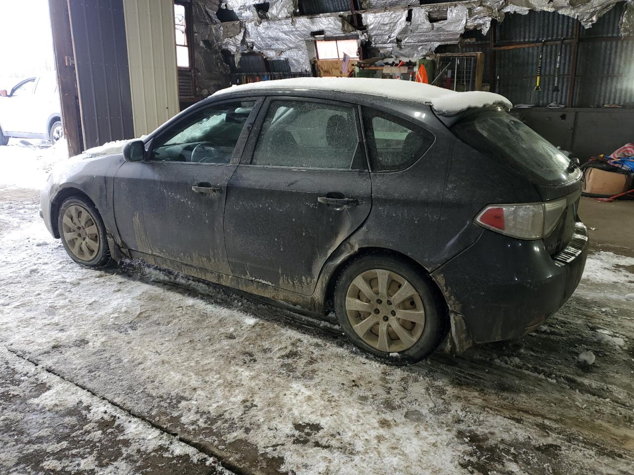2008 Subaru Impreza VIN JF1GH61628H834867 Copart auction photo, front end damage thumbnail 2