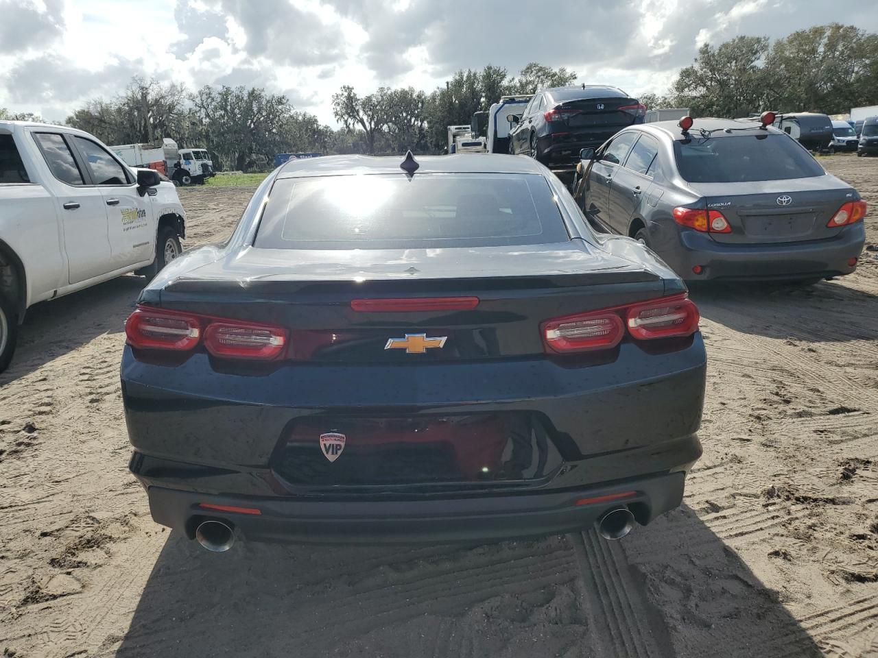 2021 Chevrolet Camaro VIN 1G1FB1RX1M0110337 Copart auction photo, front end / side damage thumbnail 6